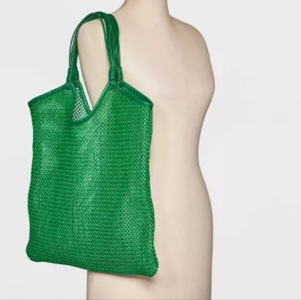 Solid Shopper Tote Bag - Future Collective™ with Alani Noelle Green